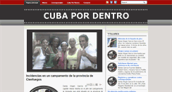 Desktop Screenshot of cubadentro.com