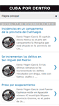Mobile Screenshot of cubadentro.com