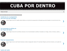 Tablet Screenshot of cubadentro.com
